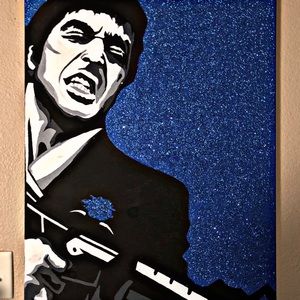 Various Colors Scarface Hand Painted Canvas